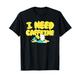 Disney Donald Duck Tired Out of Coffee I Need Caffeine Funny T-Shirt