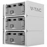 V-tac - 9.6kWh Batteriespeicher Rackschrank sku 11523