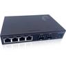 Elfcam® Gigabit Ethernet Switch avec 2 SFP Ports et 4 Ports Ethernet 10/100/1000Mbps, Plug & Play