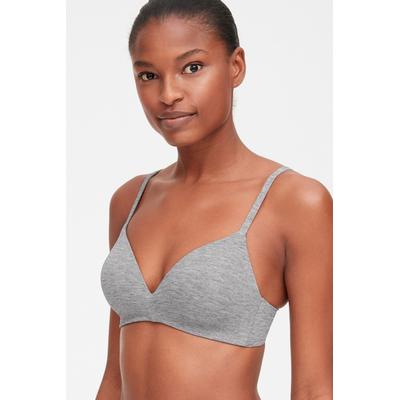 Gap Womens Grey Breathe Wireless Bra - Grey