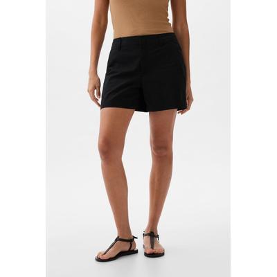 Gap Womens Black 4" Chino Shorts - Black