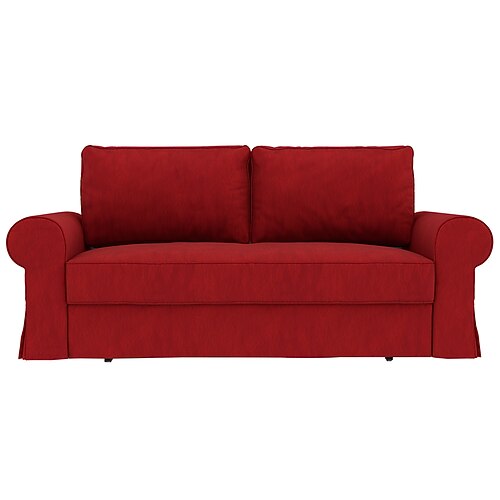 100% Baumwolle Schlafsofabettbezug einfarbig gepolsterte Baumwollbezüge Image