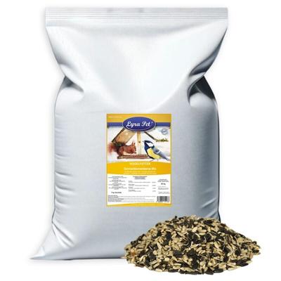 Lyra Pet - 25 kg ® Sonnenblumenkerne schwarz & geschält Bruch Mix