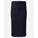 Onia Linen Knit Low-Rise Mini Skirt