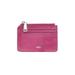 Hobo Bag The Original Leather Card Holder: Pink Bags
