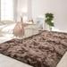 Brown 108 x 72 x 1 in Living Room Area Rug - Brown 108 x 72 x 1 in Area Rug - Wrought Studio™ 5'X8'tie-Dyed Coffee Shaggy Large Area Rugs For Living Room | Wayfair