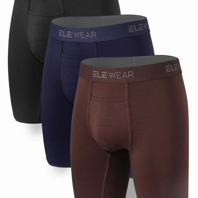 1/3pcs Men's Modal Underwear, Breathable Soft Comf...