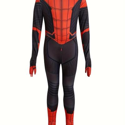 Boys Halloween Spider Print Bodysuit, Movie Charac...