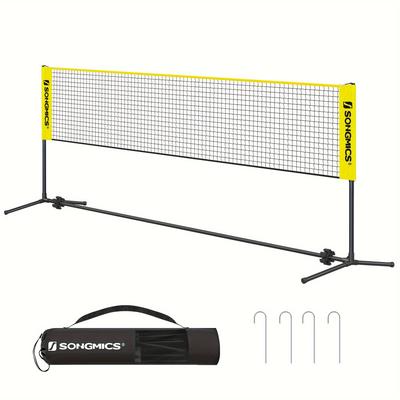 Songmics Badminton Net Set, Portable Sports Set Fo...