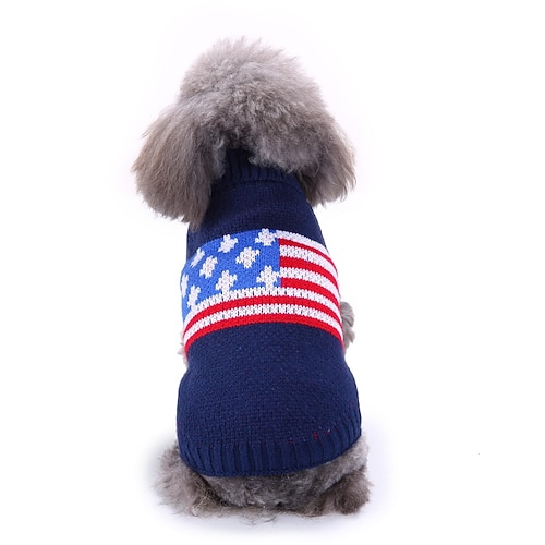 Hund Katze Pullover Jumper Mode Party Winter Atmungsaktiv Weich Waschbar Bequem Weihnachten Outdoor Alltagstauglich Hundebekleidung for Bichon Frise Zwergspitz Baby Haustier Papillon Klein Image