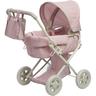 Carrozzina per Bambole Passeggino per Bambolotti Olivias World OL-00003 - Rosa / Grigio