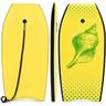 Mini Tavola Bodyboard Body Surf Board 105cm, con Guinzaglio, per Surf e Sport Acquatici, per Adulti