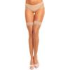 Halterlose Strümpfe GLAMORY, Damen, Gr. 48-50, beige, Materialmix, unifarben, Socken, bis Größe 60/62, Plus Size
