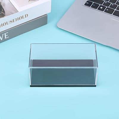 TEMU 1pc Scale 1:43 Transparent Acrylic Hard Cover Case Display Box For Car Model Figure Collectible Miniature