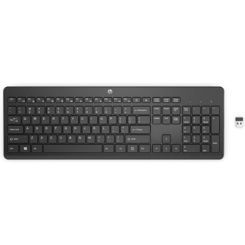 Spanische Tastatur Hp Wireless Keyboard 230 Schwarz Image