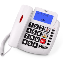 SPC Comfort Volume 2 - Festnetztelefon für Senioren XL-Tasten, Display, große Lautstärke und hörgerätekompatibel Image