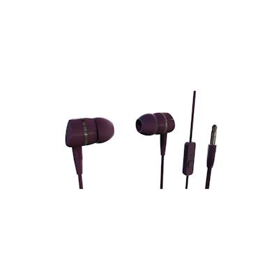 Vivanco SMARTSOUND Stereokopfhörer mit Telefonfunktion 105dB, 1,2 m, kastanienbraun Image