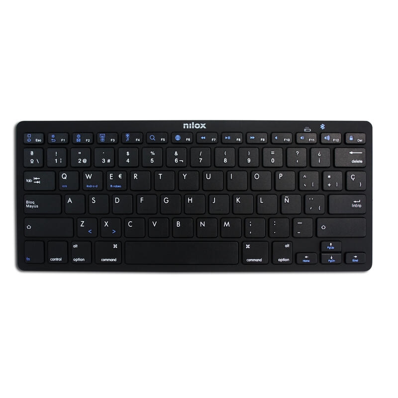 Nilox Spanische Tastatur Bluetooth Schwarz Image