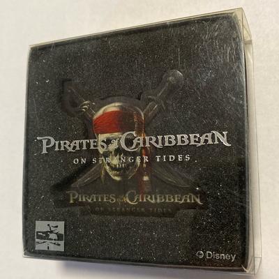 Disney Other | Disney Pirates Of The Caribbean On Stranger Tides. Collectible Pin. Hard To Find | Color: Black/Gray | Size: Os