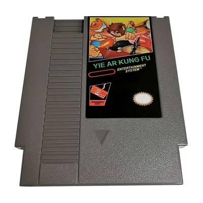 YIE AR KUNG FU-Game Cartridge For Console Single card 72 Pin NTSC and PAL Game Console