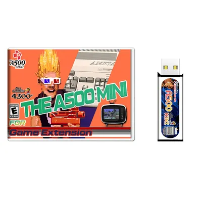 USB Stick Expansion Pack For Amiga 500 Mini Retro Console Nostalgia Pack Plug and Play 4300 Games