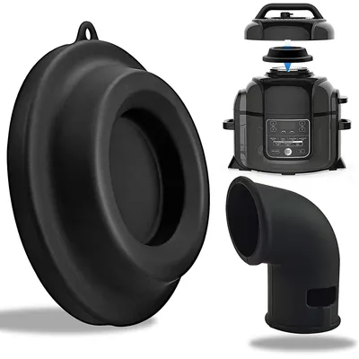 Silicone Lid Holder Accessories and Steam Release Diverter Set,Ninja Foodi Pressure Cooker and Air