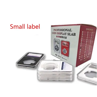 10 pieces small PCCB Sizes from 9.5mm-26.5mm Coin storage case box Graded IDENTIFICATION COIN