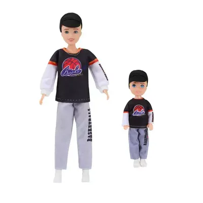 Fashion 23CM Cute Doll 7Inch Kylie Brothers Dolls Set Children Play House Toys For Girls Kid