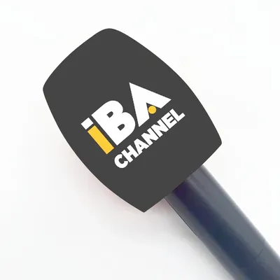 Customize Logo for Mic Foam Windscreen Microphones Covers for Handheld Interview Microphones 40mm
