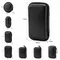 Shockproof Headphones Carrying Case EVA Waterproof Headphones Personalized Box Double Zipper Design