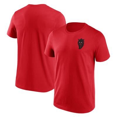 Sunderland Black Cat Crest Graphic T-Shirt – Rot – Herren Image