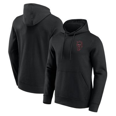 Sunderland Black Cat Crest Graphic Hoodie – Schwarz – Herren Image