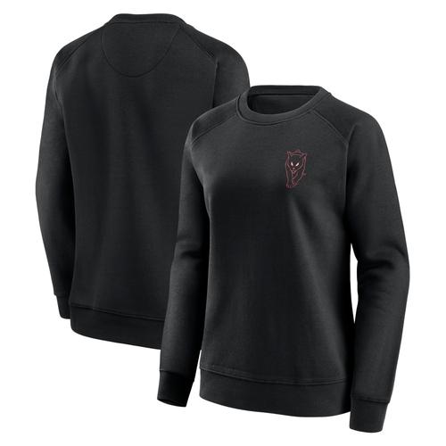 Sunderland Black Cat Crest Graphic Crew Sweatshirt – Schwarz – Damen