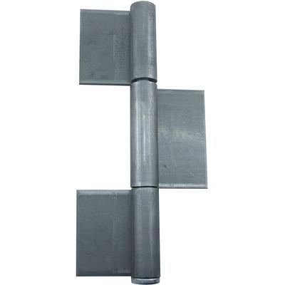 Konstruktionsband 3-teilig 270 x 50 x 5 mm, Stahl blank Image