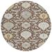 Brown 96 x 96 x 0.19 in Area Rug - Canora Grey Machine Washable Indoor/Outdoor Chantille ACN1026 Rug Polyester | 96 H x 96 W x 0.19 D in | Wayfair