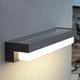 luce solare da parete per esterni, luce solare dal tramonto all'alba con 3 modalità di illuminazione, luce solare wireless per esterni per portico, lampada da parete per recinzione da patio per esterni