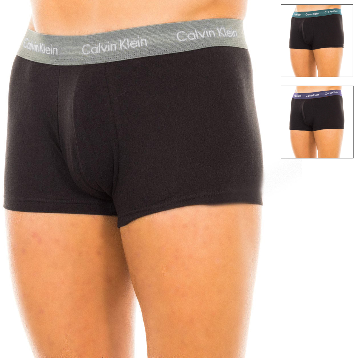 Calvin Klein Mens Pack-3 Retro Boxers - Black - Size X-large | Calvin Klein Sale | Discount Designer Brands