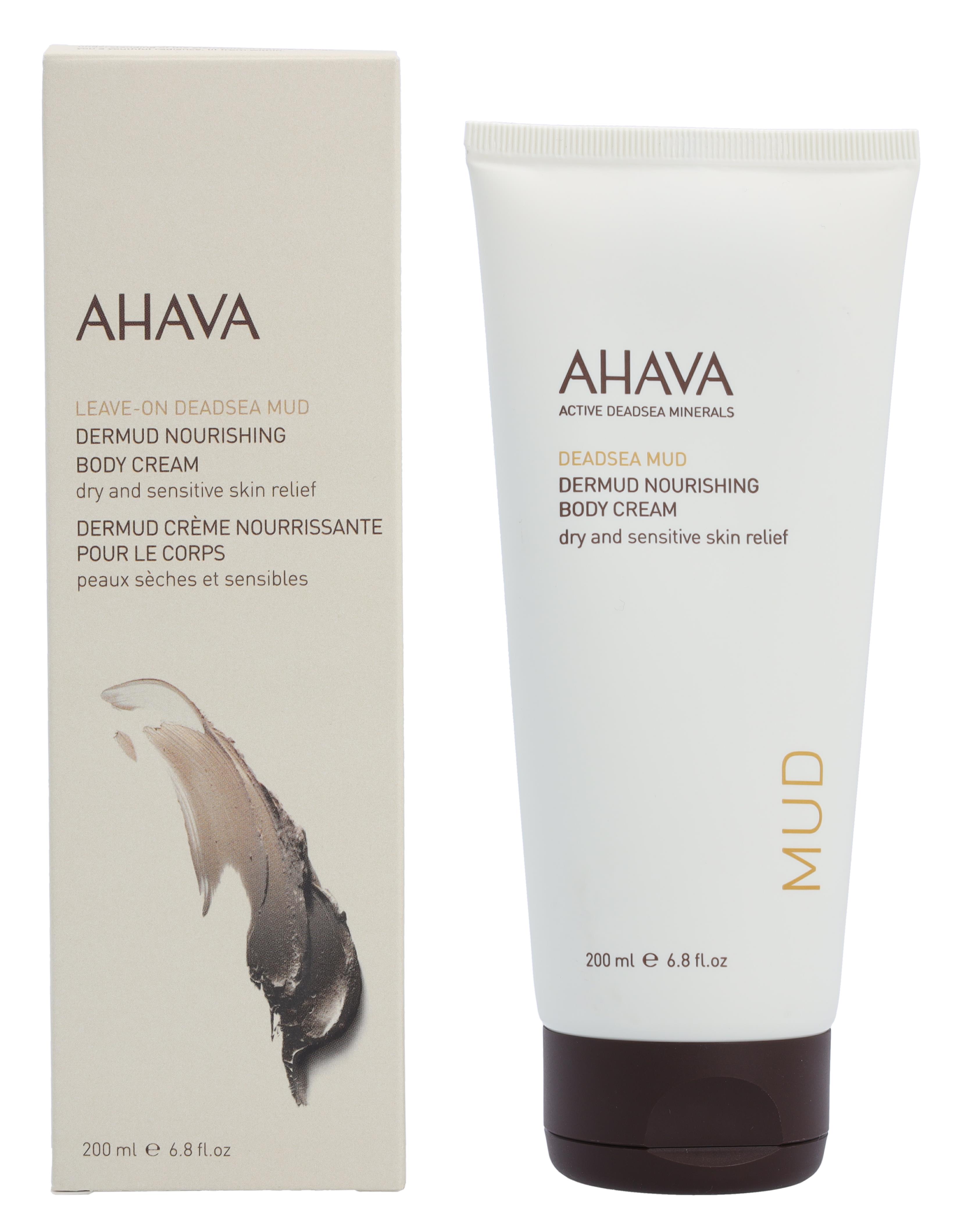 Ahava Deadsea Mud Dermud Nourishing Body Cream 200ml Image