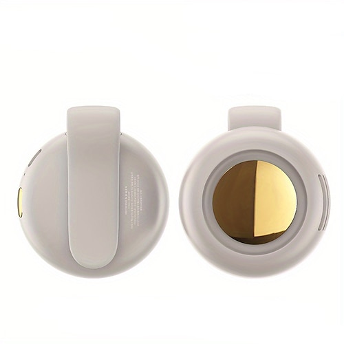 Nackenventilator mit verstellbarem Lanyard – USB wiederaufladbarer freihändiger Ventilator mit 3-Gang Kühlung für den Einsatz im Freien Image