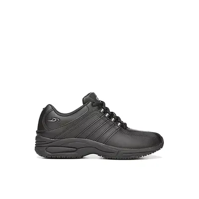 Dr. Scholls Womens Kimberly Ii Slip Resistant Work Shoe Work Safety Shoes - Black Size 6.5W