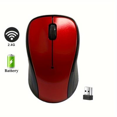 2.4g Desktop And Laptop Wireless Mouse, Ergonomic For Dell And Other Well-known Brands Of Laptops And Desktop Computers