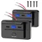 12V Car USB Adapter Socket Panel Wall Mount Fast Charging Outlet Car Charger Accessories for Auto