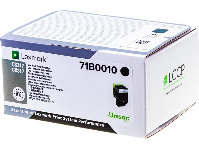 Laser/Kopierer LEXMARK 71B0010 LEXMARK CS317 TONER BLACK Image