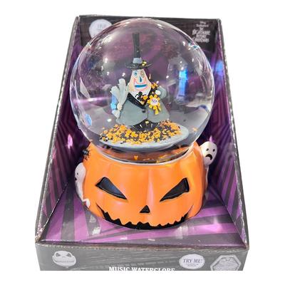 Disney Holiday | Disneys Nightmare Before Christmas Swirling Musical Waterglobe Mayor | Color: Green/Tan | Size: Os