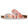 Pantolette DOGO "Stella Komfortsandalen Damen Sandalen/ Sandaletten / Female", Damen, Gr. 36, Normalschaft, orange, Lederimitat, Schuhe Schlappen Pantolette, Vegan