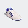 Sneaker ADIDAS ORIGINALS "FORUM LOW CL", Gr. 43, weiß (core weiß, royal blau, core weiß), Baumwolle, sportlich, Schuhe