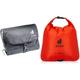 deuter Wash Bag I Kulturbeutel, Schwarz & Light Drypack 5 Packsack