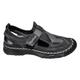 LDadgf Men's Summer Wading Shoes, Beach Shoes, Mesh Breathable Summer Casual Shoes, Simple Sandals, La Trainer Shoes, Men 43, black, 9 UK