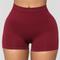 Damen Fitnessshorts Yogashorts Bikershorts Bauchkontrolle Po-Lifting Hohe Taille Yoga Fitness Fitnesstraining Unterteile Schwarz Weiß Armeegrün Spandex Sport Sportkleidung Hohe Elastizität Schmaler