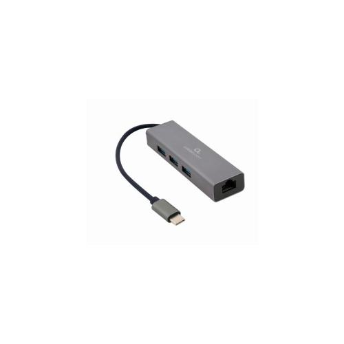 Gembird A-cmu3-lan-01 Laptop-dockingstation & Portreplikator Usb 3.2 Gen 1 (3.1 Gen 1) Type-c Grau